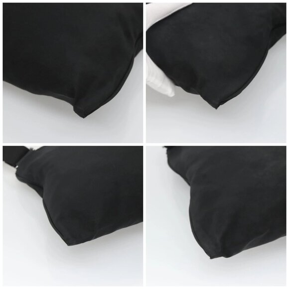 PRADA Shoulder Bag Nylon Black Silver Auth - Picture 16 of 16